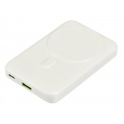 Магнитный внешний беспроводной аккумулятор «GenerIQ»,QC/PD, 10000 мАч