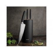 Набор из 3 кухонных ножей в универсальном блоке «UNA»