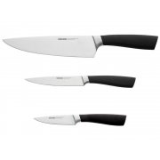 Набор из 3 кухонных ножей в универсальном блоке «UNA»