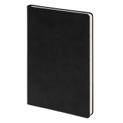 Ежедневник недатированный "FunkyPlan", 130*210 мм, черный, красный форзац, в линейку Черный