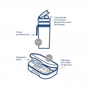 Набор "Eat&Drink box": стакан, ланч-бокс черный