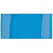 Лейбл тканевый Epsilon, XXS, голубой