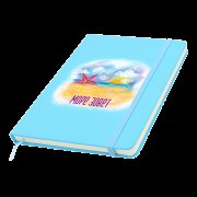 Блокнот A5 "Monte" с линованными страницами, голубой арт. 51000.08 Блокнот A5 "Monte" с линованными страницами, голубой арт. 51000.08