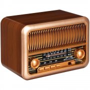 Bluetooth-колонка с радио Beatnik, коричневая арт. 16539.59