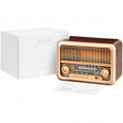 Bluetooth-колонка с радио Beatnik, коричневая арт. 16539.59