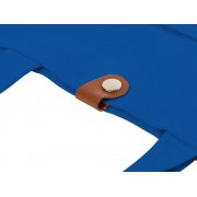 Cумка «Clip» из хлопка 340 г/м2 с застежкой из экокожи