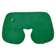 Подушка  надувная дорожная WAY в футляре; зеленый; 43,5х27,5 см; твил Зеленый арт. 18605/15