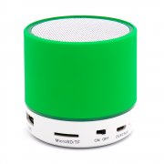 Беспроводная Bluetooth колонка Attilan (BLTS01), зелёная арт. 11001.044