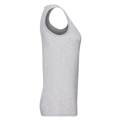 Майка женская "Lady-Fit Valueweight Vest", серо-лиловый,XL, 97% хлопок,3%полиэстер, 165 г/м2 Серый
