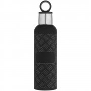 Tермобутылка Hard Work Black, черная