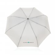 Зонт с автоматическим открыванием Kaycey из rPET и древесины акации AWARE™, d54 см