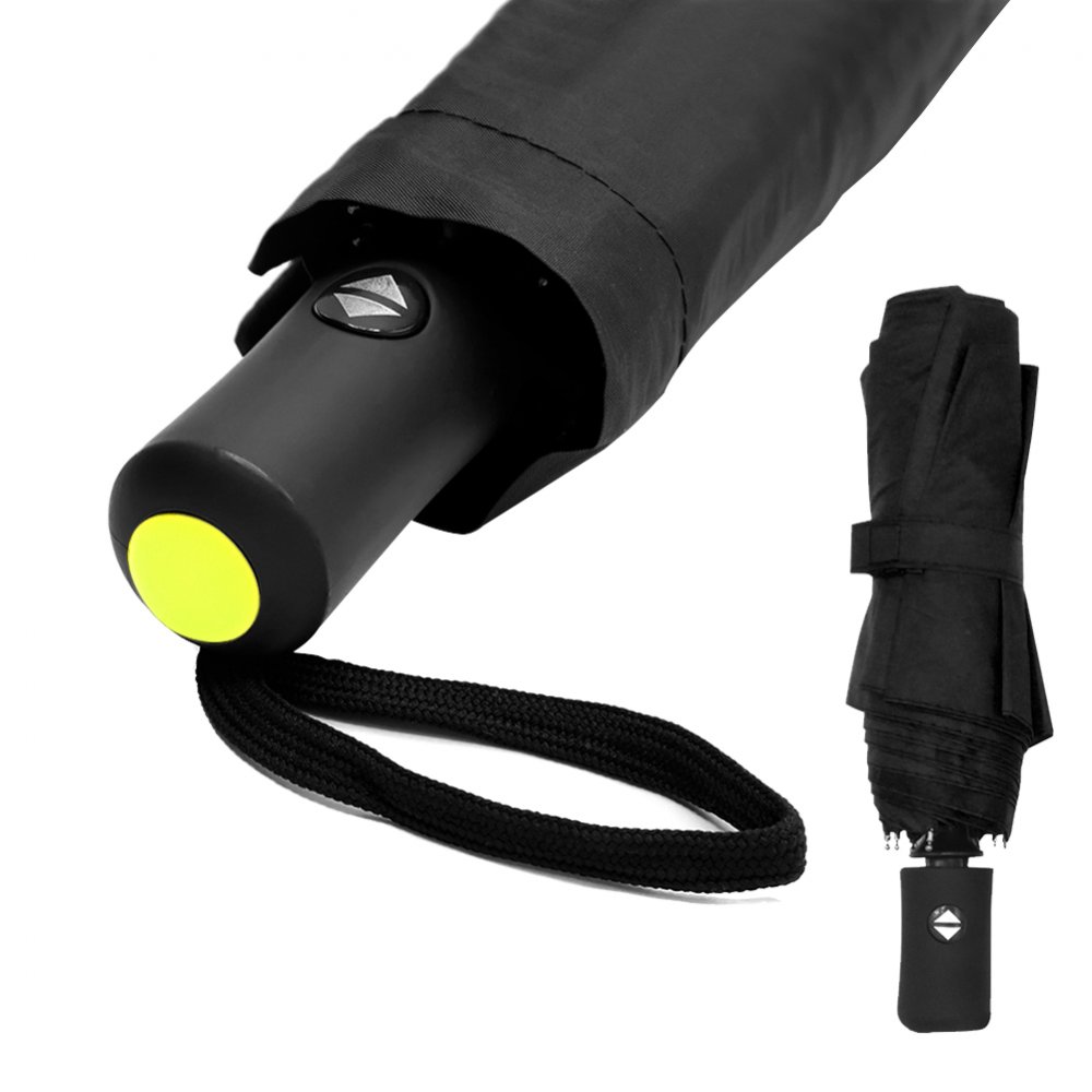 Автоматический противоштормовой зонт Vortex To Go, чёрный/жёлтый арт. 8004.02.06 Автоматический противоштормовой зонт Vortex To Go, чёрный/жёлтый арт. 8004.02.06