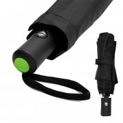 Автоматический противоштормовой зонт Vortex To Go, чёрный/салатовый арт. 8004.02.27