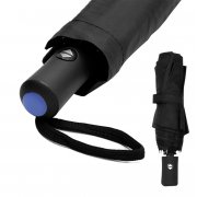 Автоматический противоштормовой зонт Vortex To Go, черный/синий арт. 8004.02.03