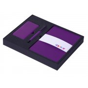 Подарочный набор «COLOR IT» c блокнотом, ручкой и повербанком, 5000 mAh