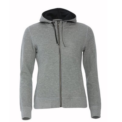 Толстовка женская CLASSIC HOODY FULL ZIP 300 Серый