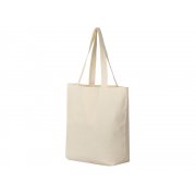 Сумка «Levy» хлопковая с широким дном, 240 г/м2