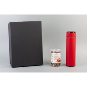 Набор подарочный "Pleasure": термос "Бостон next", специи красный