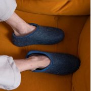 Домашние валенки Cant, темно-синие (индиго)