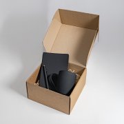 Набор подарочный ARISTOCRATIC: ежедневник, ручка, кружка; черный/золото Черный арт. 39535/35/49