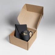 Набор подарочный ARISTOCRATIC: ежедневник, ручка, кружка; черный/золото Черный арт. 39535/35/49