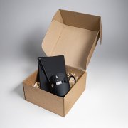 Набор подарочный ARISTOCRATIC: ежедневник, ручка, кружка; черный/серебро Черный арт. 39535/35/47