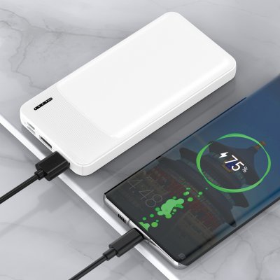 Зарядное устройство "Ten" 10000 mAh белый