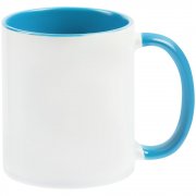 Кружка Promo Plus для сублимационной печати, светло-голубая арт. 6579.42 Кружка Promo Plus для сублимационной печати, светло-голубая арт. 6579.42