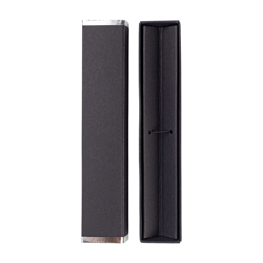 Коробка для ручки Cradle, чёрная с серебром арт. 1070.02.09 Коробка для ручки Cradle, чёрная с серебром арт. 1070.02.09