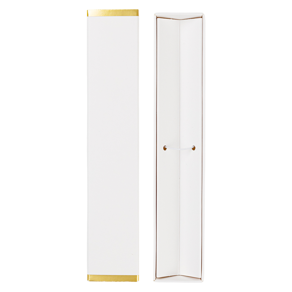 Коробка для ручки Cradle, белая с золотом арт. 1070.01.14 Коробка для ручки Cradle, белая с золотом арт. 1070.01.14