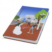 Записная книжка A5 Dziuna Театр в клетку 15,5 x 21 см арт. Dz07