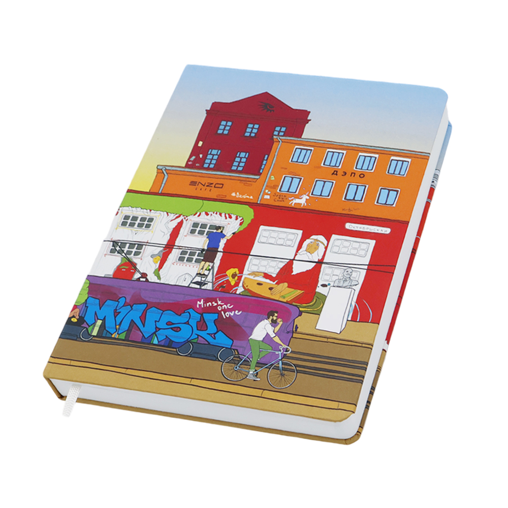 Записная книжка A6 Dziuna Октябрьская в клетку 10,5 x 16 см арт. Dz09 Записная книжка A6 Dziuna Октябрьская в клетку 10,5 x 16 см арт. Dz09
