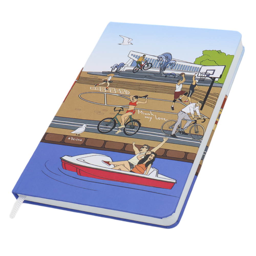 Записная книжка A5 Dziuna Немига в клетку 15,5 x 21 см арт. Dz02 Записная книжка A5 Dziuna Немига в клетку 15,5 x 21 см арт. Dz02