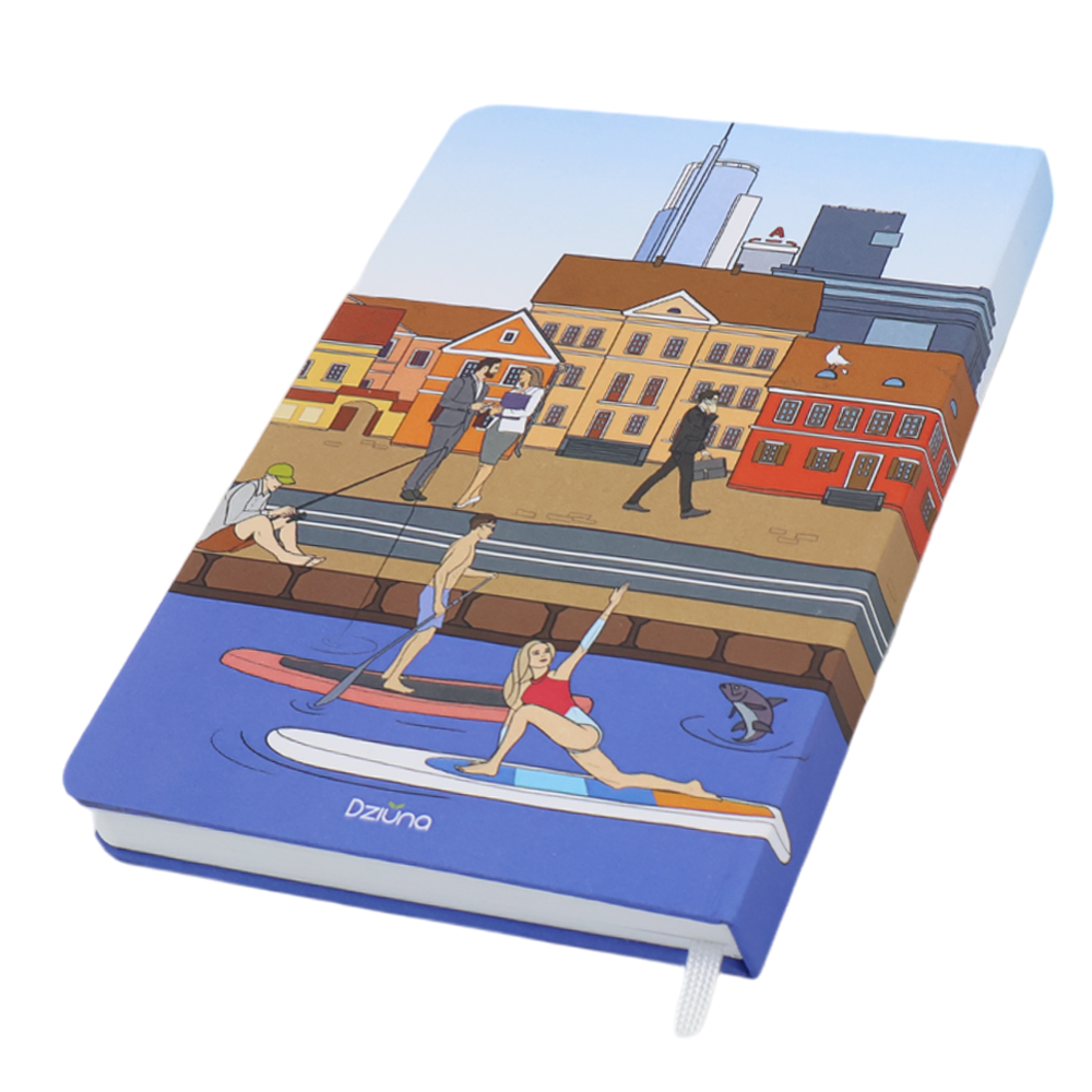 Записная книжка A5 Dziuna Немига в клетку 15,5 x 21 см арт. Dz02 Записная книжка A5 Dziuna Немига в клетку 15,5 x 21 см арт. Dz02