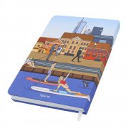 Записная книжка A5 Dziuna Немига в клетку 15 x 21 см арт. Dz04