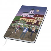 Записная книжка A6 Dziuna Зыбицкая в клетку 10,5 x 16 см арт. Dz011