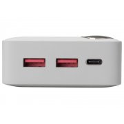 Внешний аккумулятор «Mild Pro» c быстрой зарядкой QC/PD, soft-touch, 20 000 mAh