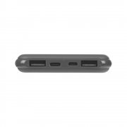 Аккумулятор Uniscend Starry с подсветкой, 10000 мАч, темно-серый