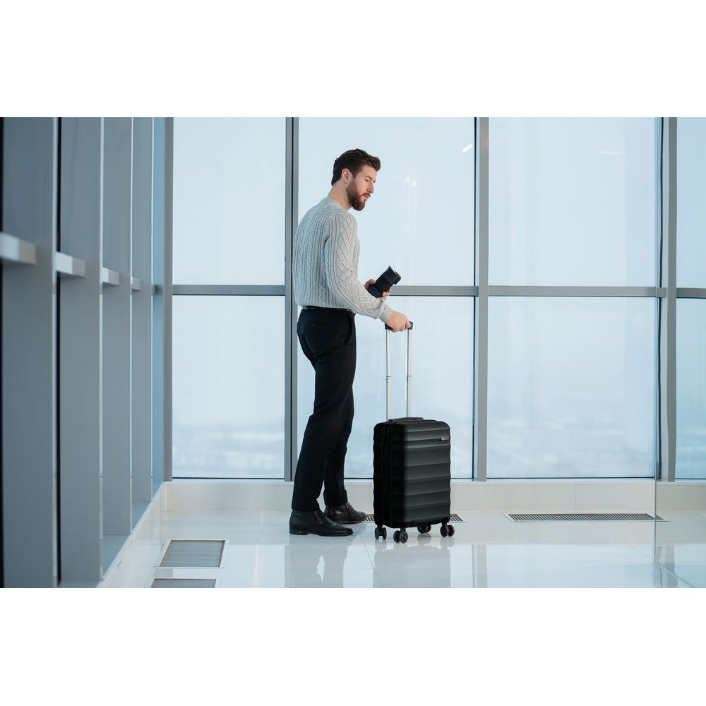 Чемодан Fattore S, ver.2, черный арт. 17484.30 Чемодан Fattore S, ver.2, черный арт. 17484.30