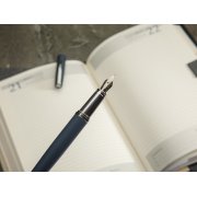 Ручка металлическая перьевая «Sienna» софт-тач