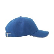 Бейсболка REFLECT-S со светоотражающими деталями, 5 клиньев, металлическая застежка Синий