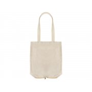 Складная сумка Jute из хлопка и джута с карманом