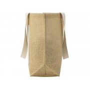 Сумка Jute джутовая с широким дном и карманом