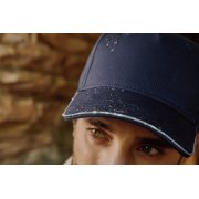 Бейсболка REFLECT-S со светоотражающими деталями, 5 клиньев, металлическая застежка Красный