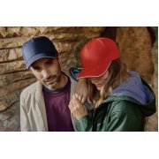 Бейсболка REFLECT-S со светоотражающими деталями, 5 клиньев, металлическая застежка Красный