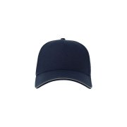 Бейсболка REFLECT-S со светоотражающими деталями, 5 клиньев, металлическая застежка Темно-синий