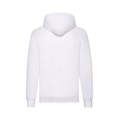 Толстовка без начеса LIGHTWEIGHT HOODED SWEAT 240 Белый