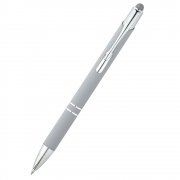 Ручка металлическая Ingrid софт-тач, серая арт. 1039.10 Ручка металлическая Ingrid софт-тач, серая арт. 1039.10