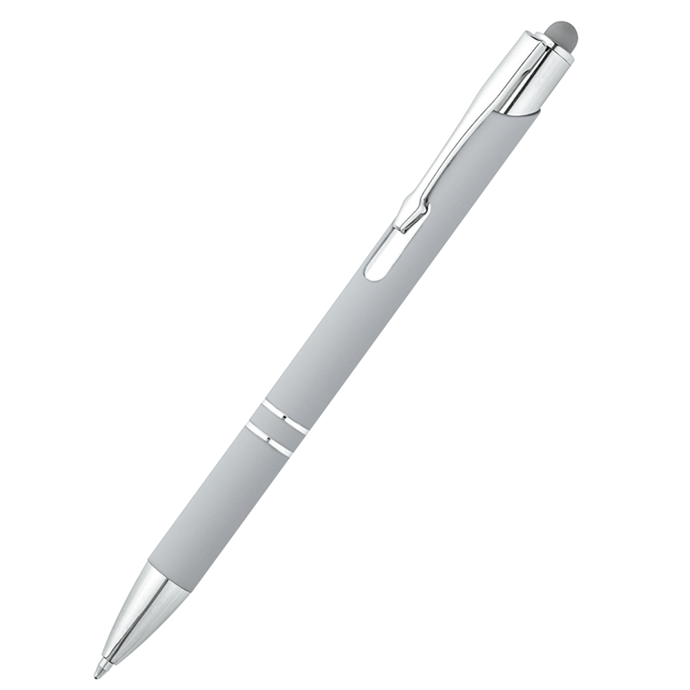 Ручка металлическая Ingrid софт-тач, серая арт. 1039.10 Ручка металлическая Ingrid софт-тач, серая арт. 1039.10