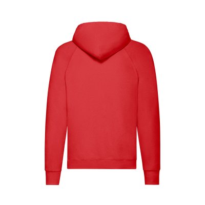 Толстовка без начеса LIGHTWEIGHT HOODED SWEAT 240 Красный